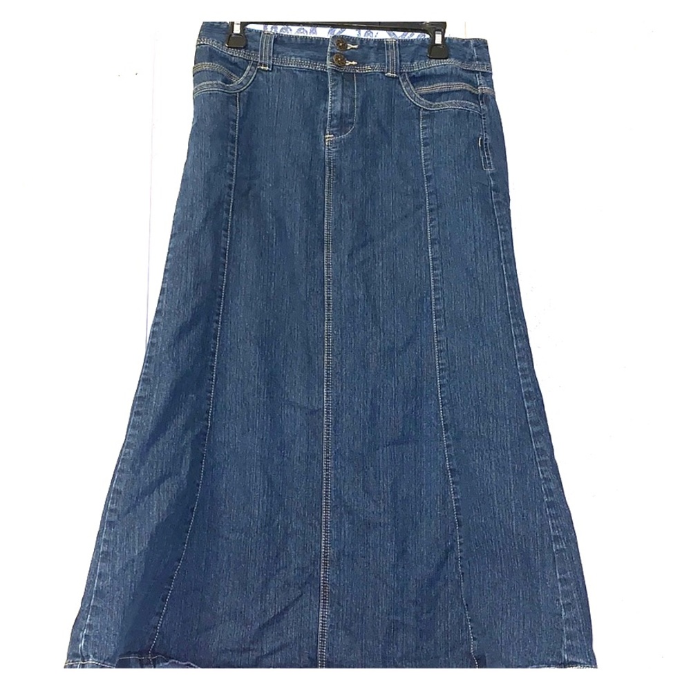 Christopher and banks jean skirt!